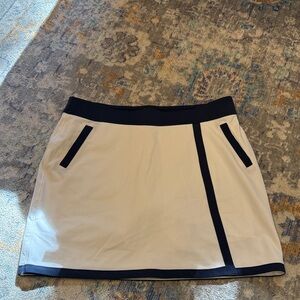Elegant Black and White Women's Skirt tennis / golf